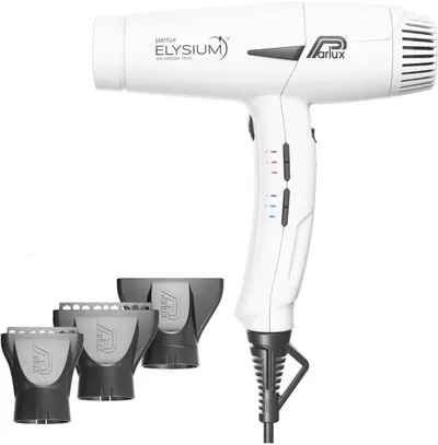 Parlux Uscător de păr ionizant cu control digital Elysium, 2300W, alb