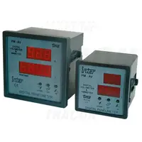 Ampermetru si voltmetru digital cu raport de transf.reglabil DTT-1-72 72×72mm, 500V AC, 0-9500/5A AC