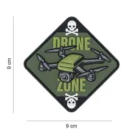 Patch PVC 3D Drone Zone Skull & Bones - Default Title