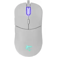 Mouse Gaming White Shark GM-5010 BAGDEMAGUS, iluminare RGB, 7,200 dpi, Cu fir (Alb)