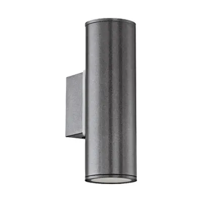 Wall luminaire Riga direct/indirect 2x35W anthracite IP44