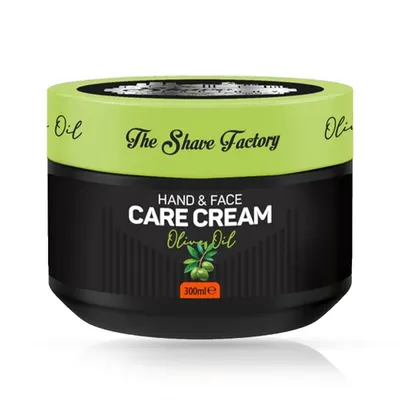 Crema de maini si fata - SHAVE FACTORY - Olive (masline) - 300 ml