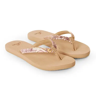 Papuci de damă Rip Curl Freedom Bloom cu vârf deschis