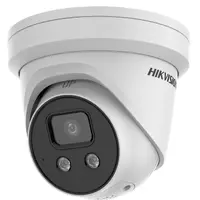 Camera dome IP AcuSense Hikvision DS-2CD2346G2-ISU/SL, 4MP, lentila 2.8mm, H.265+, Darkfighter IR 30 m, 256GB, microfon, difuzor, PoE, IP67