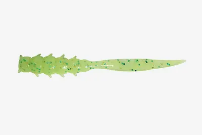 Vierme Jackall Good Meal Skinny 2 Inch Hot Lime/glow Chartreuse 8 Buc / Plic