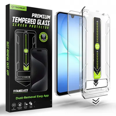 Folie de protectie Ecran Techsuit TitanGlass CrystalHD pentru Samsung Galaxy A17 5G / A16 5G A166 / A16 4G A165, Sticla Securizata