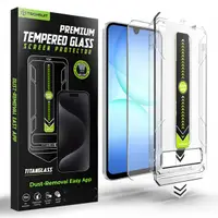 Folie de protectie Ecran Techsuit TitanGlass CrystalHD pentru Samsung Galaxy A17 5G / A16 5G A166 / A16 4G A165, Sticla Securizata
