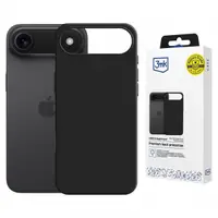 Husa MagSafe pentru Apple iPhone 17 Air, 3MK, Hardy, Neagra