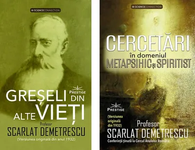 Greșeli din alte vieți + Cercetări în domeniul metapsihic și spiritist (2 volume) - Paperback brosat