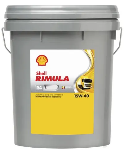 Ulei motor SHELL RIMULA R4 L 15W40 20L 20L