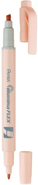 Textmarker Pentel Illumina Flex - Portocaliu