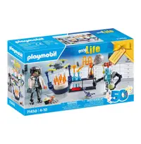 Playmobil PM71450 Cercetator Cu Roboti