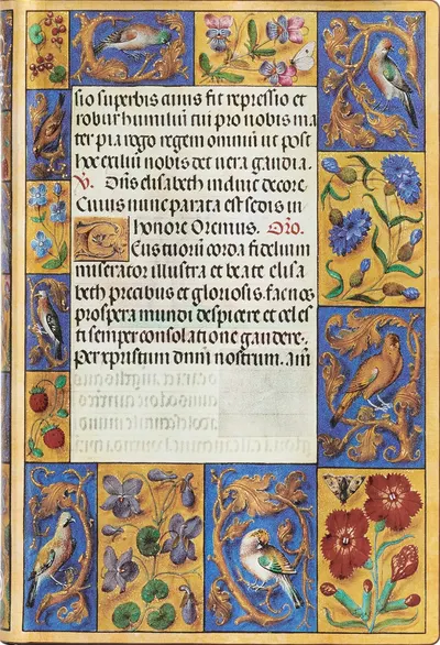 Carnețel Paperblanks Ancient Illumination - 13 х 18 cm,88 de coli de hârtie, cu linii largi