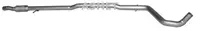 Racord evacuare Mijloc (lungime:2220mm) potrivit FIAT 500, 500 C, PANDA, PANDA HATCHBACK; FORD KA 1.3D 09.03