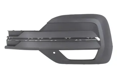 Grila bara Fata Stanga cu gauri de lama, negru-mat potrivit VW CALIFORNIA T6 CAMPER, MULTIVAN T6, TRANSPORTER T6, TRANSPORTER T6 CARAVELLE T6 04.15-08.24 03.19