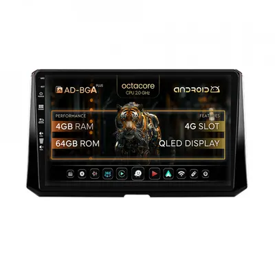 Navigatie Toyota Corolla (2019-2023), Android, A-Octacore 4GB RAM + 64GB ROM, 10.1 Inch - AD-BGA10004+AD-BGRKIT059