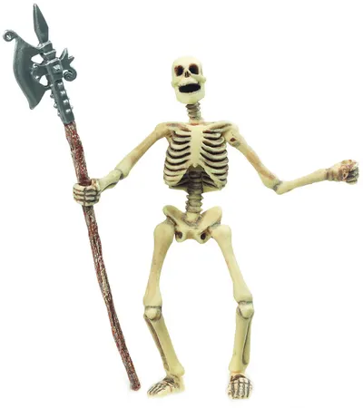 Figurina Papo Fantasy World – Schelet care straluceste in intuneric