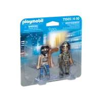 Playmobil-Set 2 Figurine Politist cu Hot