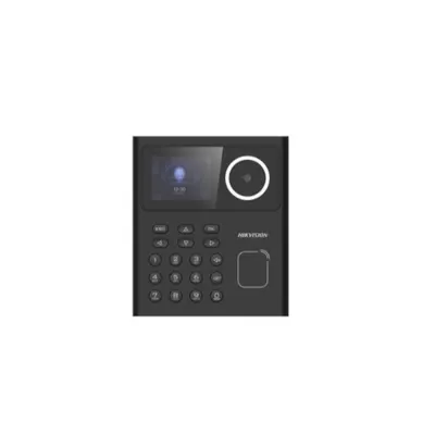 Terminal de control acces cu recunoastere faciala Hikvision DS-K1T320MWX, 2 MP, PIN, Card, Mifare, WiFi, 2.4 GHz, 500 fete, 100000 evenimente
