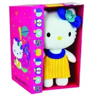 Jucarie de plus - Hello Kitty - Rochita galbena