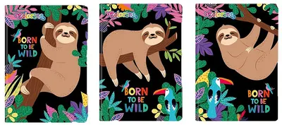 Carnețel Colorino Wildkid - A5, 60 de coli, asortiment