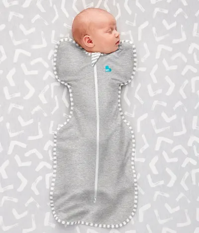 Sac de dormit pentru infasat Love to Dream Swaddle Up Gri nou-nascut 2.2-3.8 kg 1 Tog