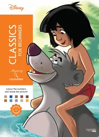 Carte de colorat după număr Hachette Heroes: Mystery Colouring - Classics for Beginners