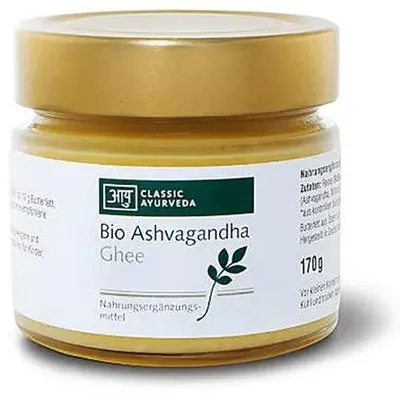 Bio ghee cu ashwagandha, 170 g, Amla Natur