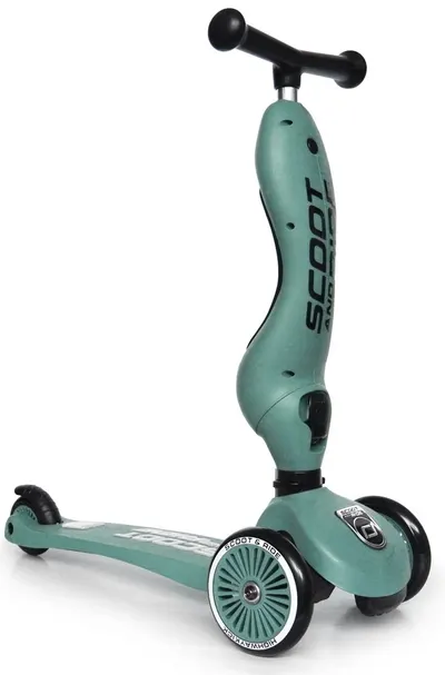 Trotinetă 2 în 1 Scoot & Ride - HKick, Forest