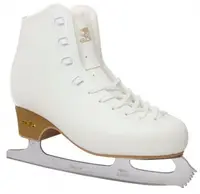 Patine de gheață EDEA TEMPO Ivory, set de lame BALANCE, lățime: C