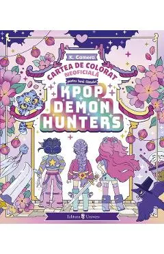 K-Pop Demon Hunters. Cartea de colorat neoficiala