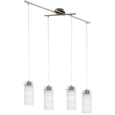 Lampa suspendata Olvero,4x7w,nichel