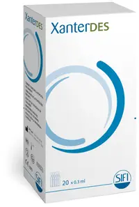 Solutie oftalmica Xanterdes, 20 fiole x 0.3 ml, SIFI