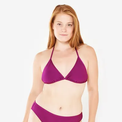 Bustieră de baie tip triunghi texturat surf Mae Mov Damă