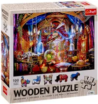 Puzzle din lemn Trefl din 1000 piese - Cameră magică