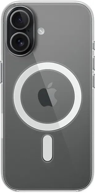 Husă Apple - Clear, iPhone 17, MagSafe, transparent