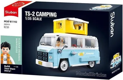 Constructor Sluban Model Bricks - Camping, 265 piese