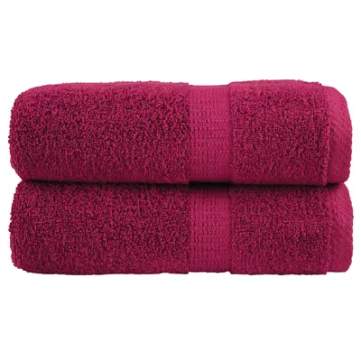 Gossi prosoape maini premium solund 2 buc bordo 30x30 cm 600gsm