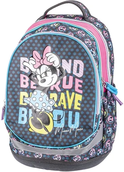 Ghiozdan școlar Play Seven - Minnie Mouse, Be More Minnie, 1 compartiment