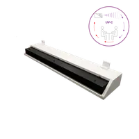 Dispozitiv de dezinfectie cu lumina ultravioleta UV-C (lampa UV-C) LBAG-D DELUXE 55W, cu grile