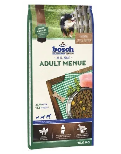 BOSCH Hrana uscata pentru cainii adulti Menue 15 kg