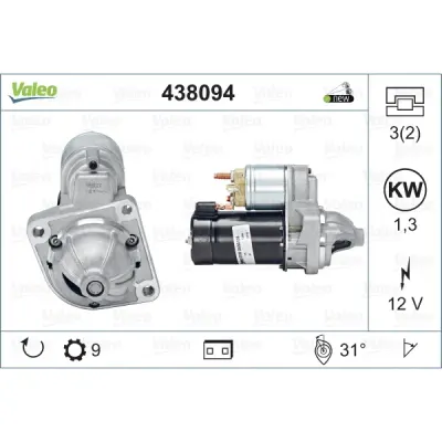 Starter VALEO 438094