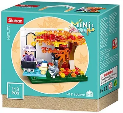 Constructor Sluban Girl's Dream - Mini Handcraft, toamnă, 113 piese