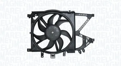 Ventilator radiator (cu carcasa) potrivit OPEL COMBO TOUR, COMBO MINIVAN, CORSA C, CORSA C HATCHBACK 1.0-1.8 09.00
