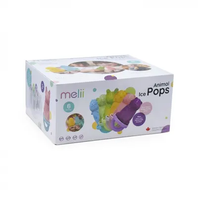Set 6 forme de inghetata cu tava Melii model animale