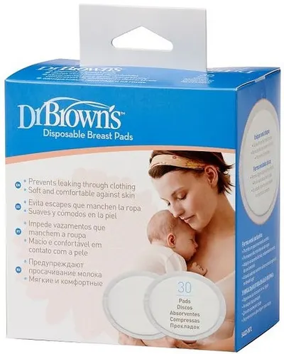 Tampoane pentru alăptare Dr. Brown's - 30 bucăți