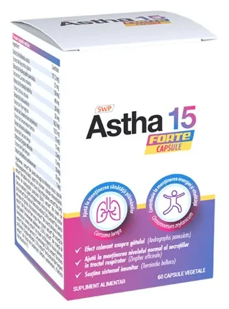 Astha 15 Forte, 60 capsule, Sun Wave Pharma