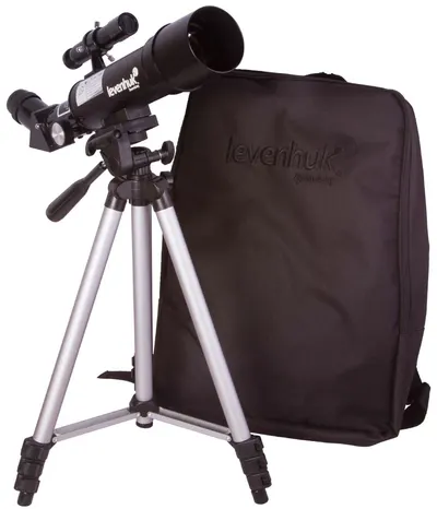 Telescop Levenhuk - Skyline Travel 50, negru