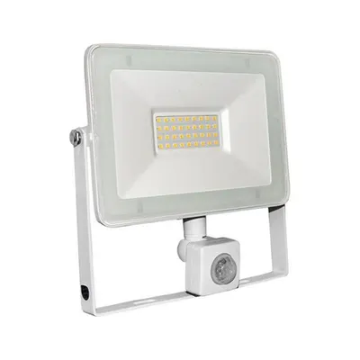 Proiector cu LED si senzor de miscare 30W 30W lumina alba 2650lm L 205mm W 195mm h 52mm