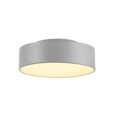 Corp iluminat TAVAN, MEDO 30 de lumini de TAVAN, cu LED-uri de culoare GRI, 3000K, rotund, GRI-argintiu, Ø 28 cm, crasnii fi Transformata Pandantiv-ONU INTR, 12W